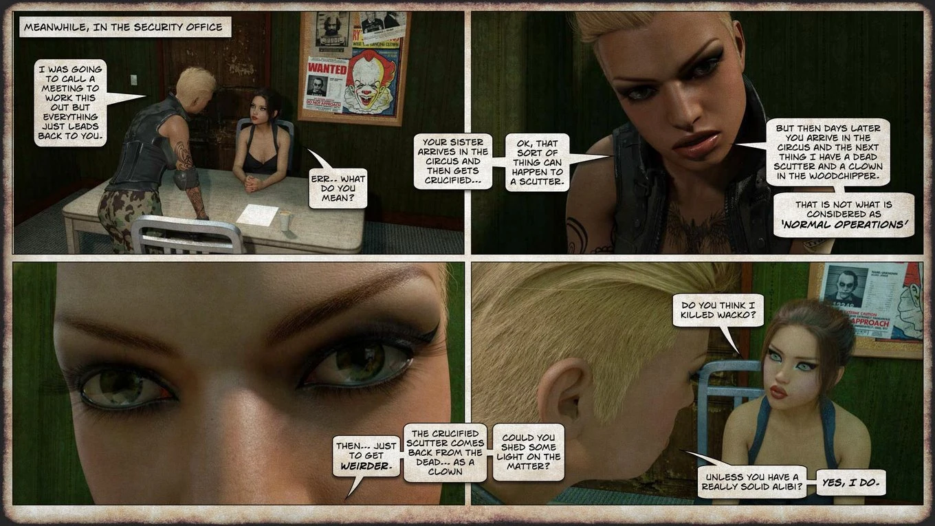 THEM 05 - Return of the clown porn comic picture 41