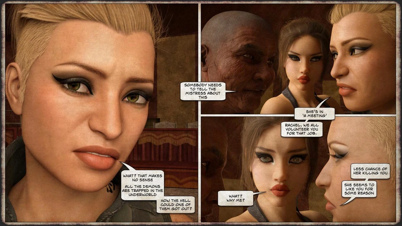 THEM 05 - Return of the clown porn comic picture 45