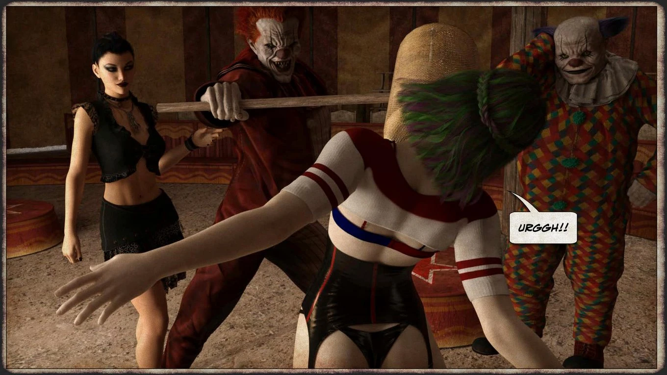 THEM 05 - Return of the clown porn comic picture 5