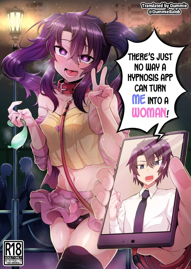 There's Just No Way a Hypnosis App Can Turn Me Into a Woman! porn comic picture 1