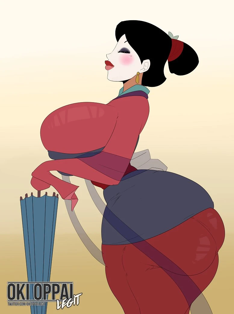 Thicc Mulan porn comic picture 2