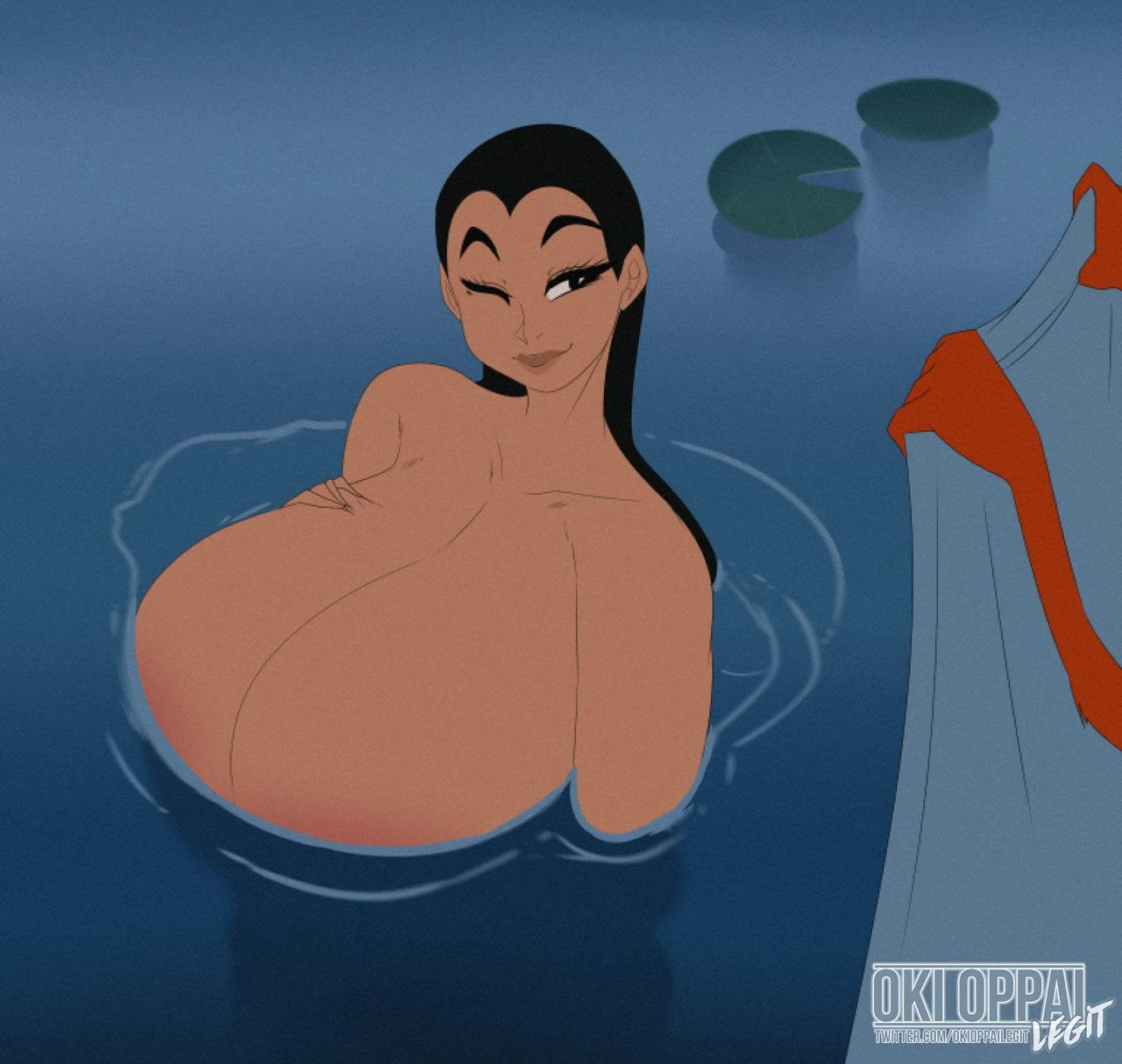 Thicc Mulan porn comic picture 3