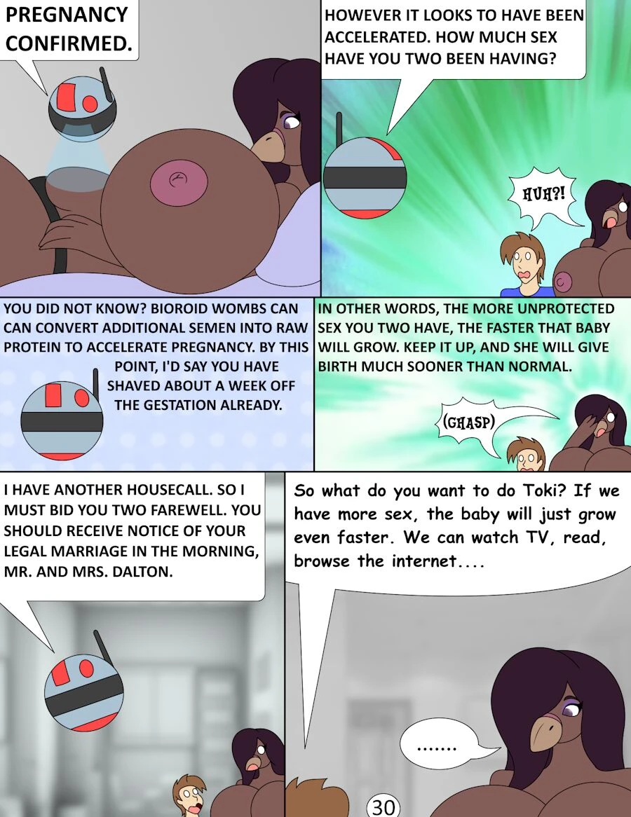 Thicc Turkey Mine porn comic picture 31