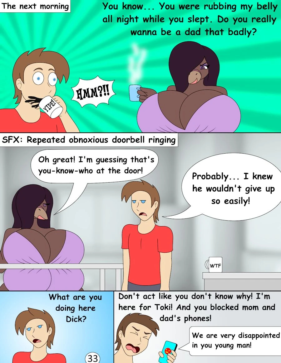 Thicc Turkey Mine porn comic picture 34