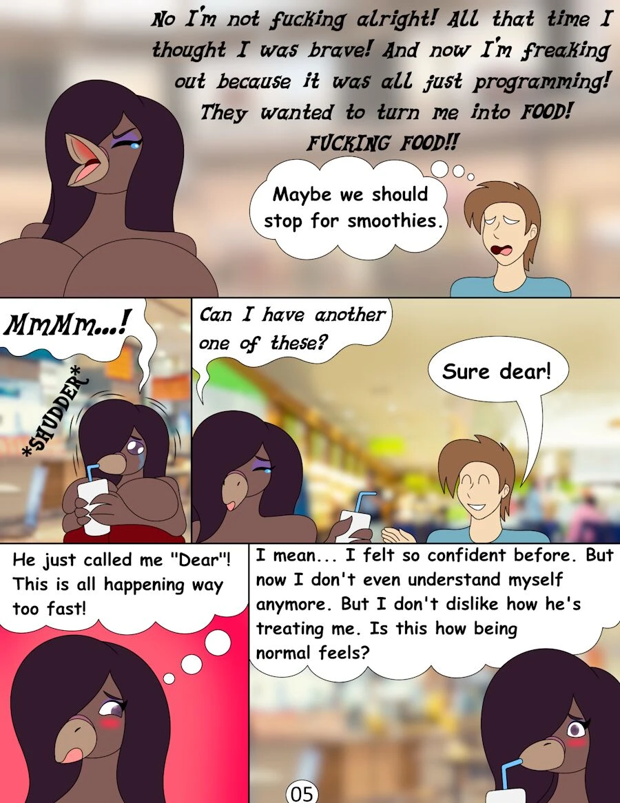 Thicc Turkey Mine porn comic picture 6