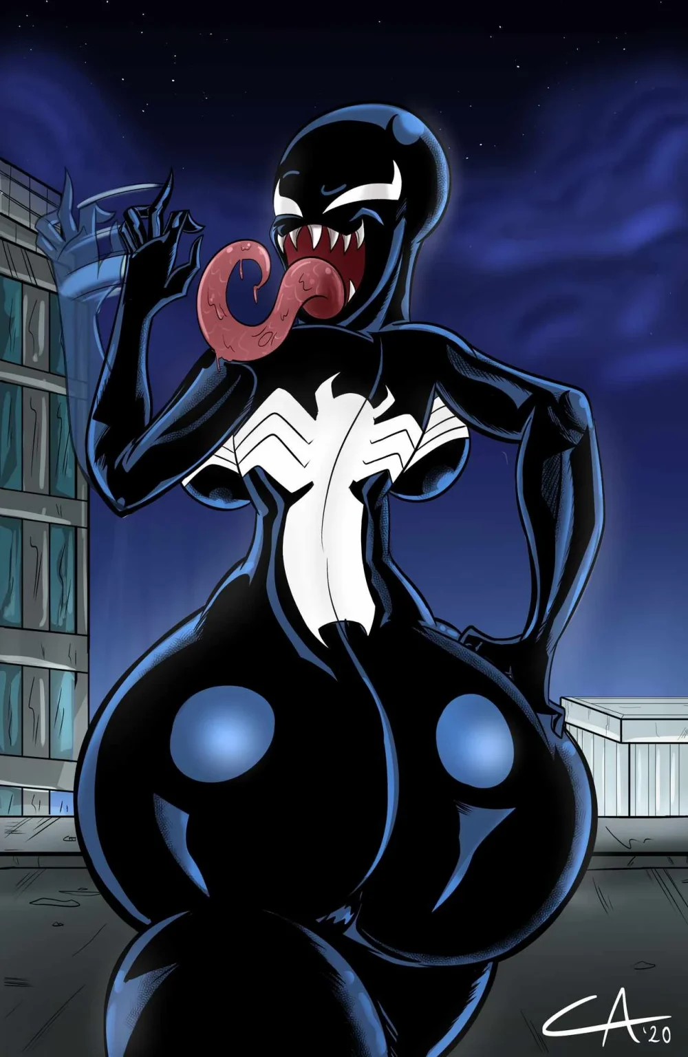 Thicc-Venom porn comic picture 1