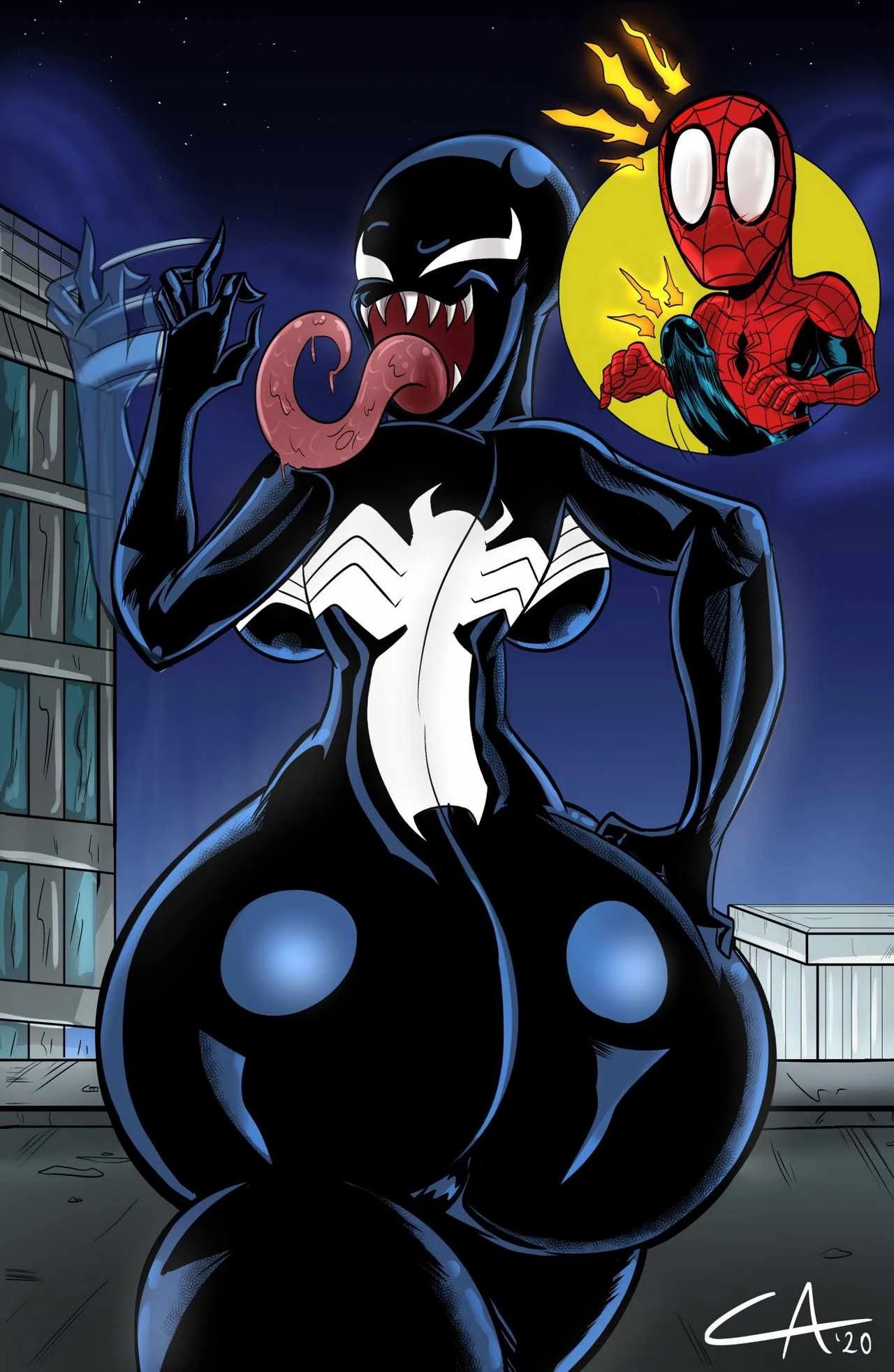 Thicc-Venom porn comic picture 2