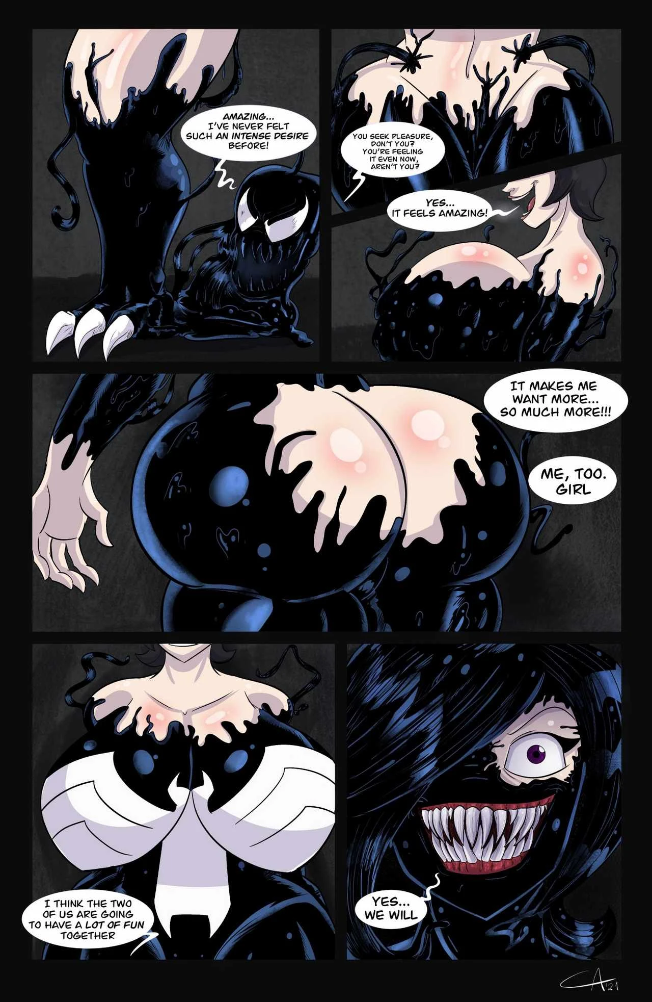 Thicc-Venom porn comic picture 3