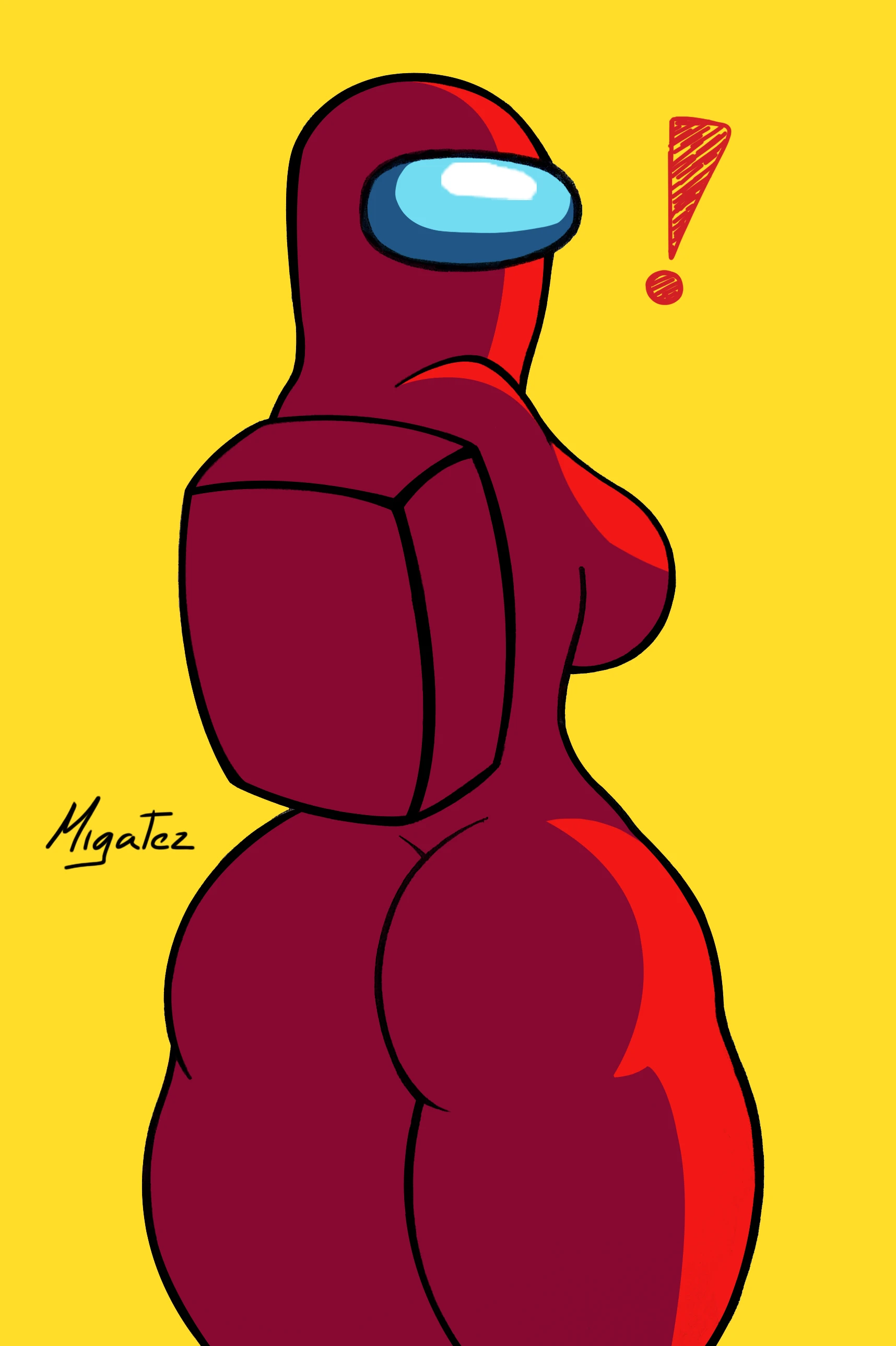 THICCUS AMOGUS porn comic picture 41