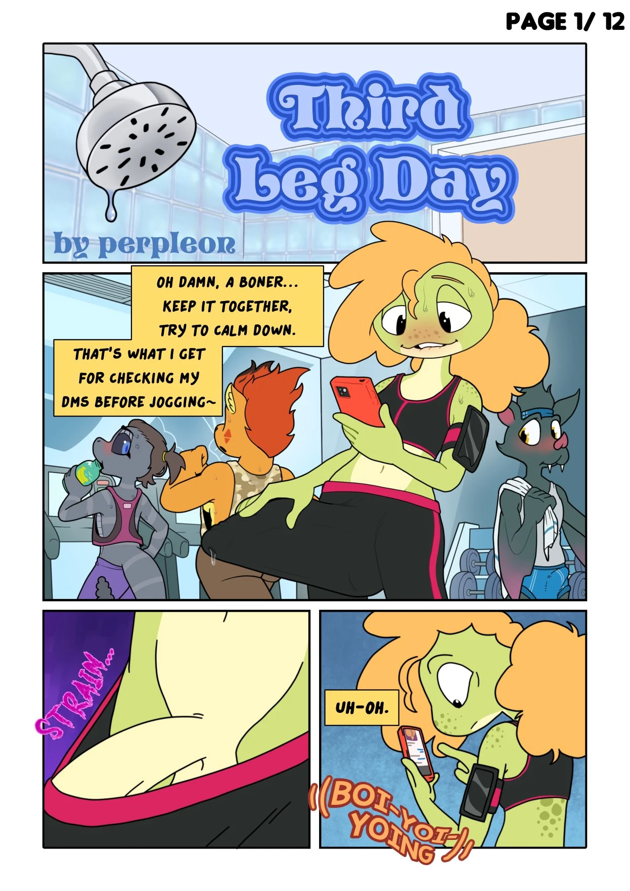 Third Leg Day porn comic picture 1