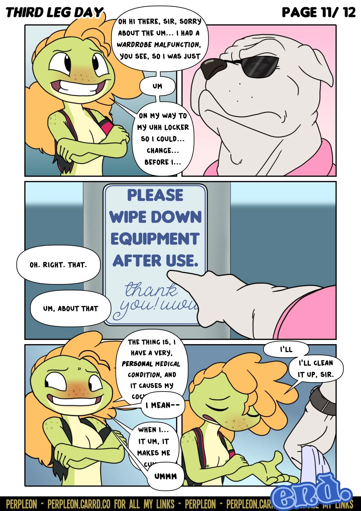 Third Leg Day porn comic picture 11