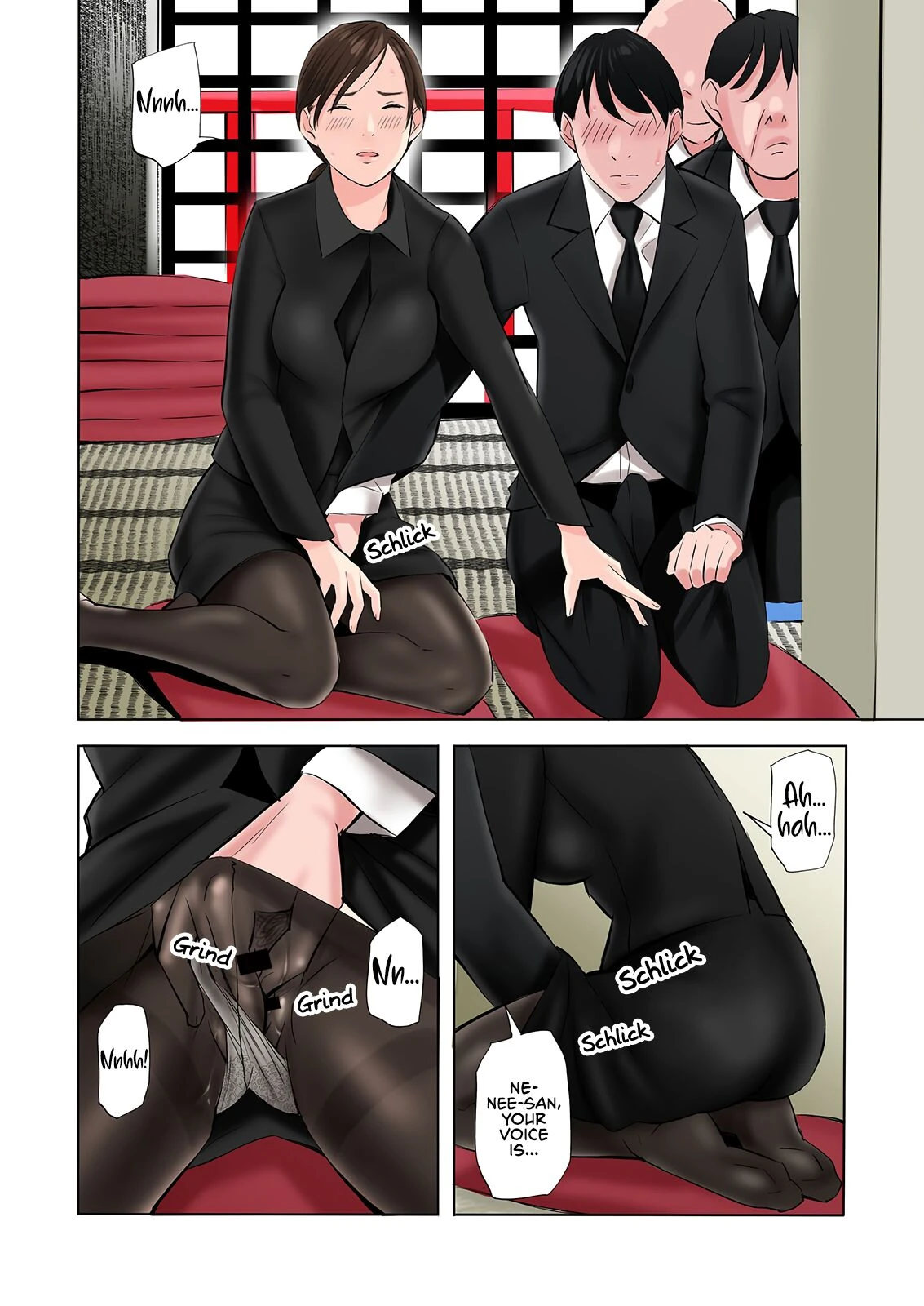 This is a Fap Book ft. a widow in her mourning dress porn comic picture 14