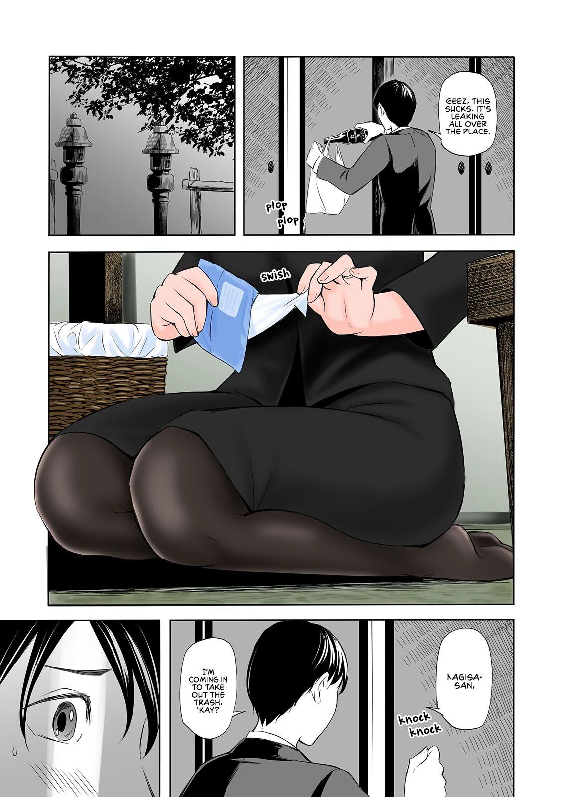 This is a Fap Book ft. a widow in her mourning dress porn comic picture 3