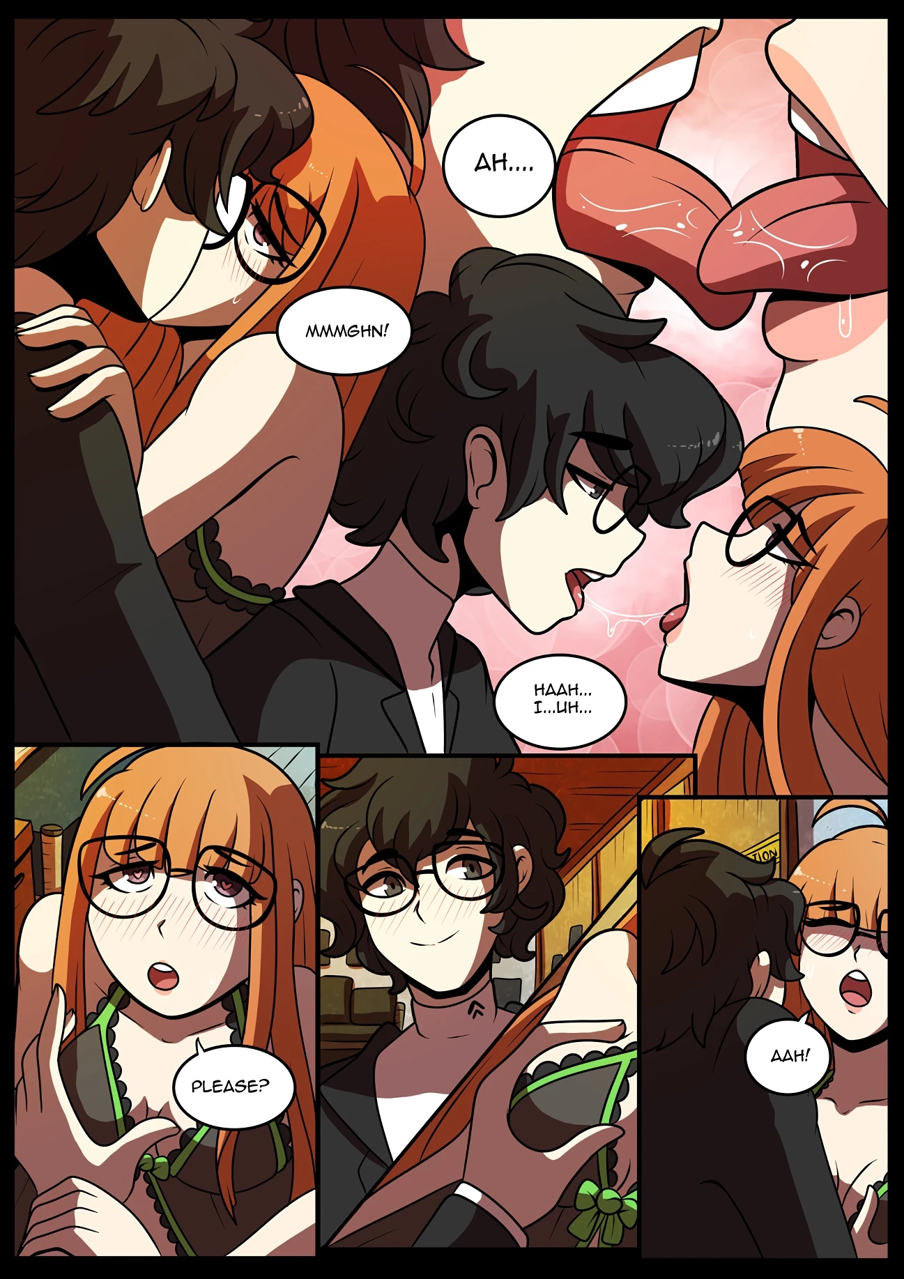 This is what girlfriends do right? porn comic picture 11