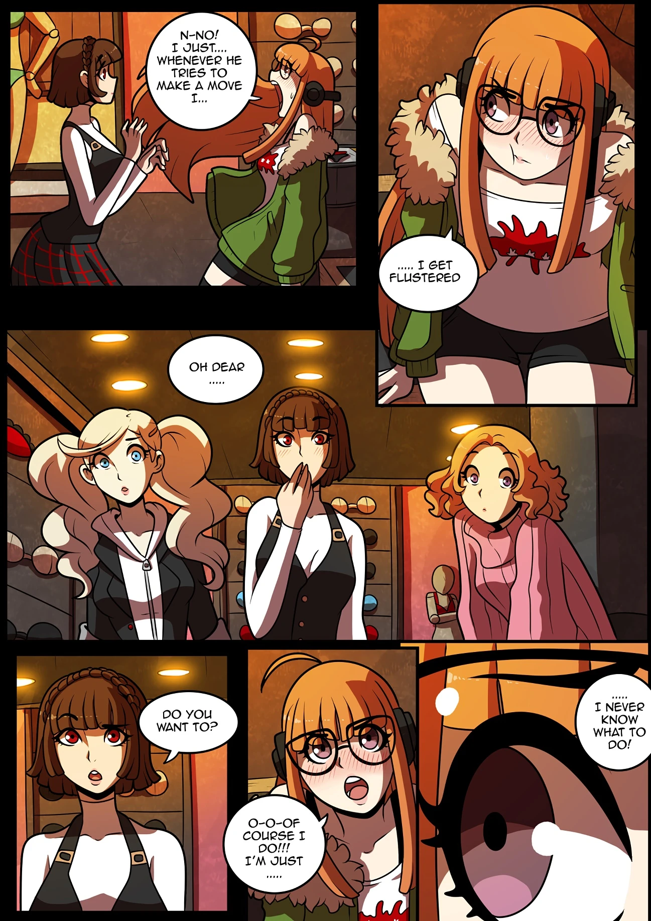 This is what girlfriends do right? porn comic picture 6