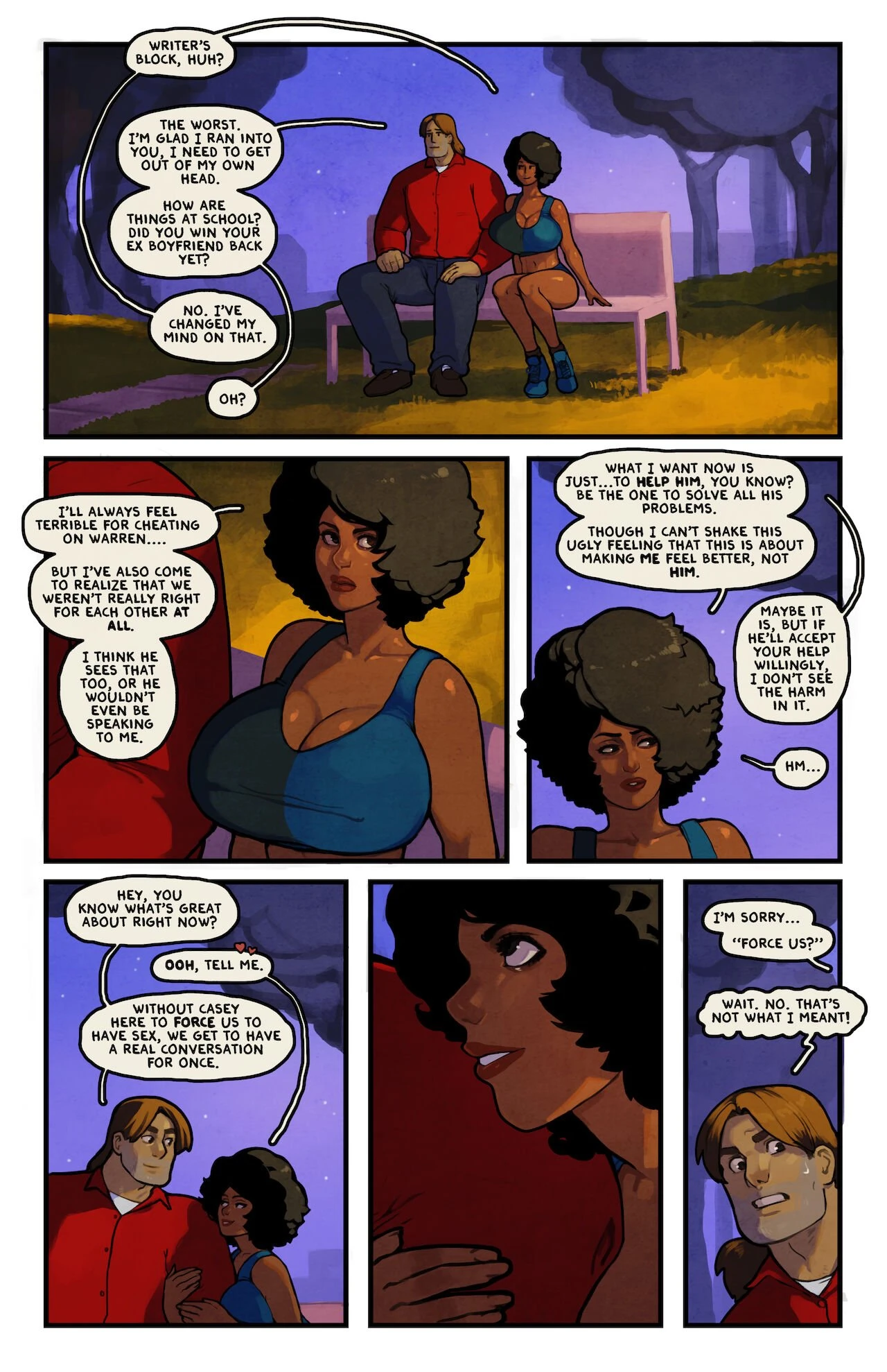 This Romantic World 7 porn comic picture 11