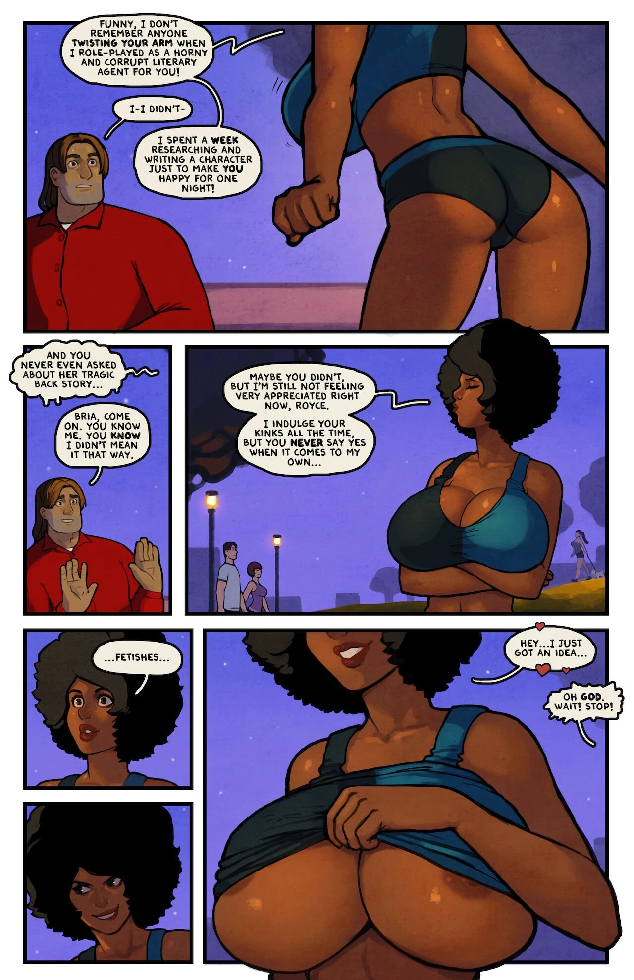 This Romantic World 7 porn comic picture 12