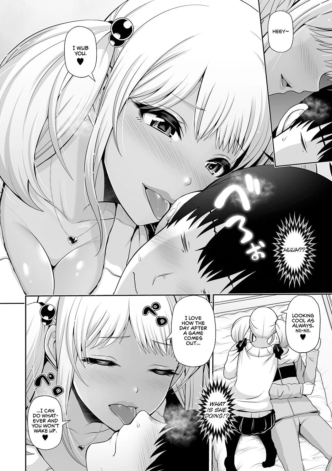 This Tanned Gyaru Only Has Eyes for You porn comic picture 116