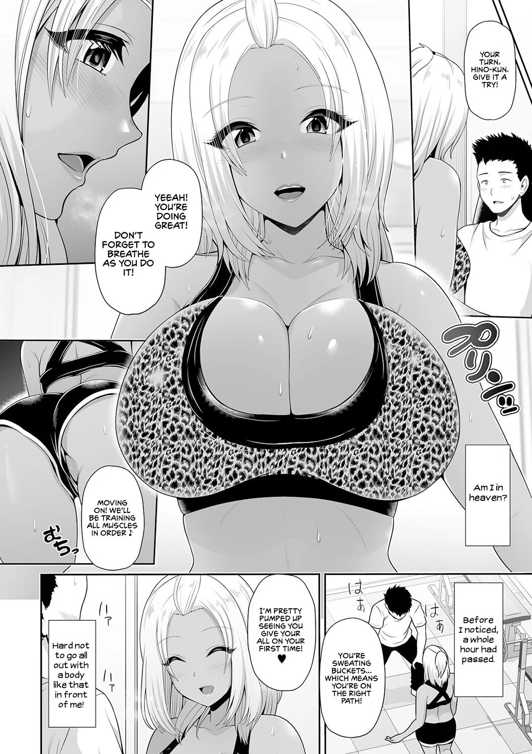 This Tanned Gyaru Only Has Eyes for You porn comic picture 134