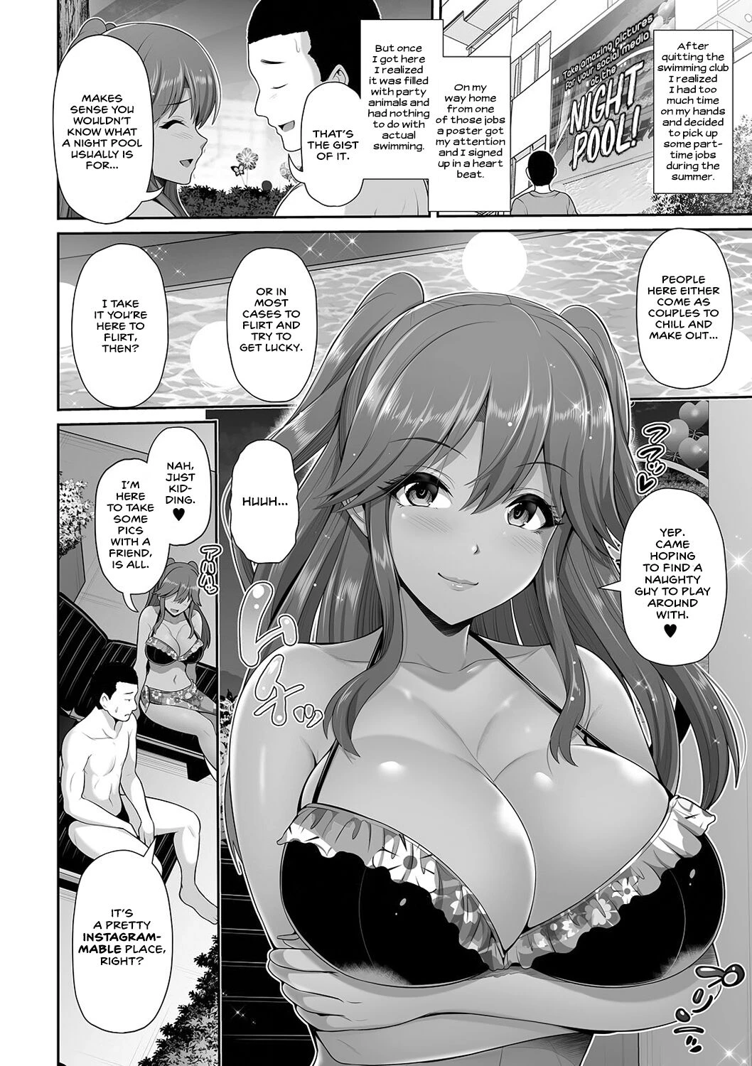 This Tanned Gyaru Only Has Eyes for You porn comic picture 150