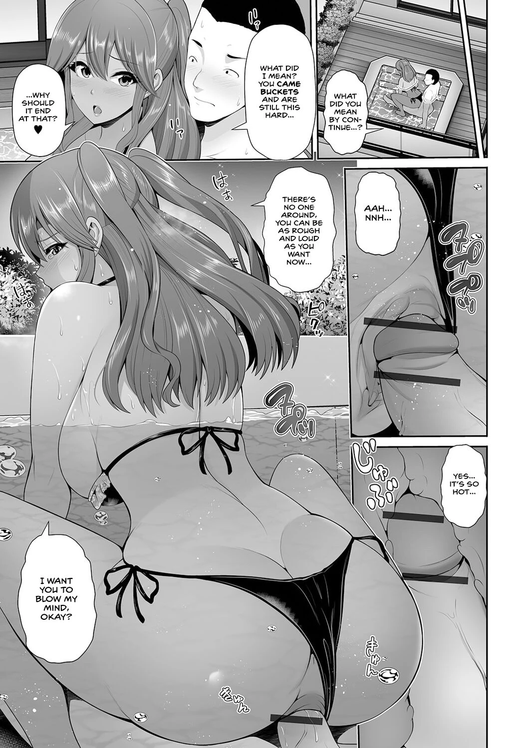 This Tanned Gyaru Only Has Eyes for You porn comic picture 159