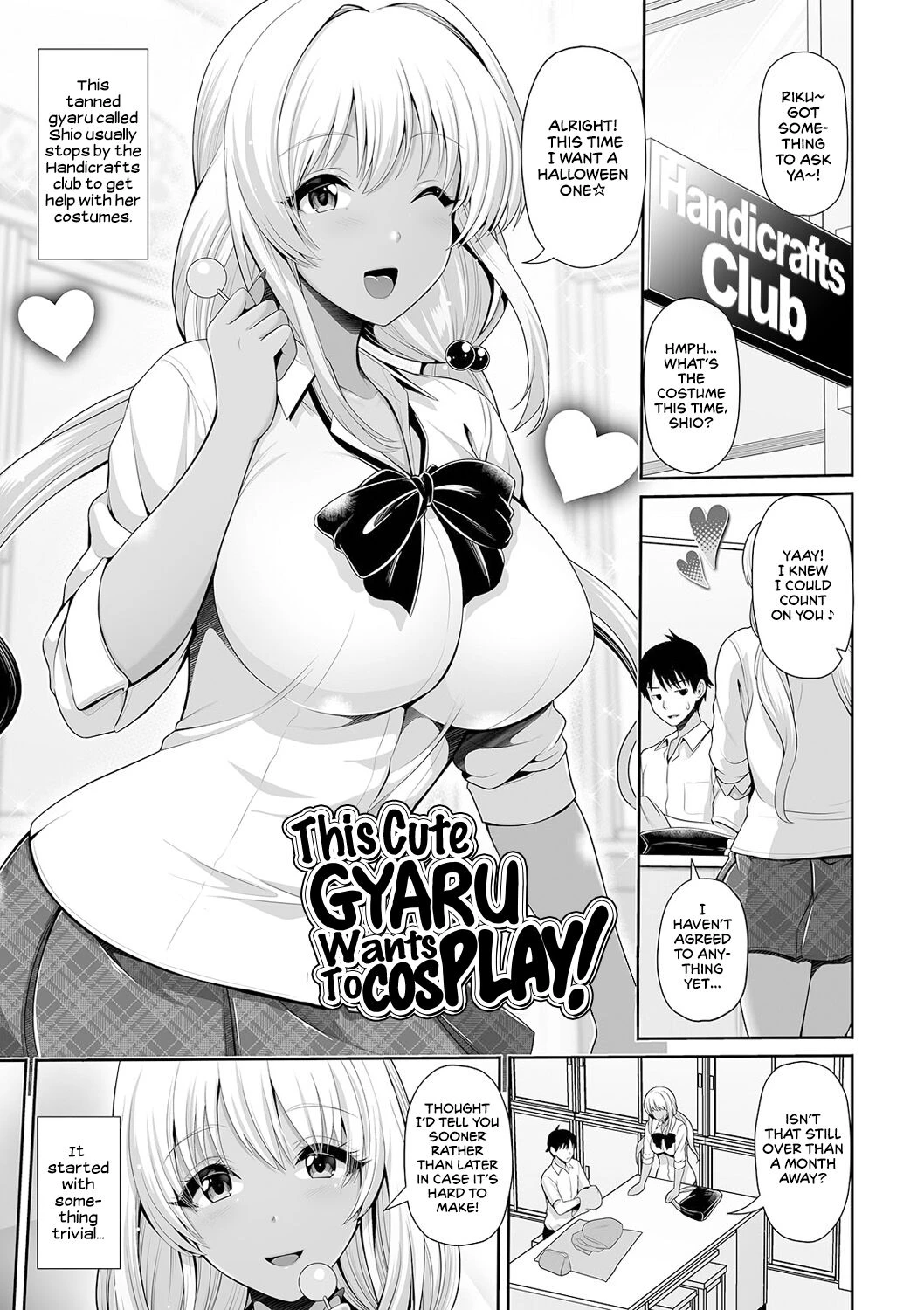 This Tanned Gyaru Only Has Eyes for You porn comic picture 93