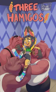 Three Hamigos porn comic picture 1