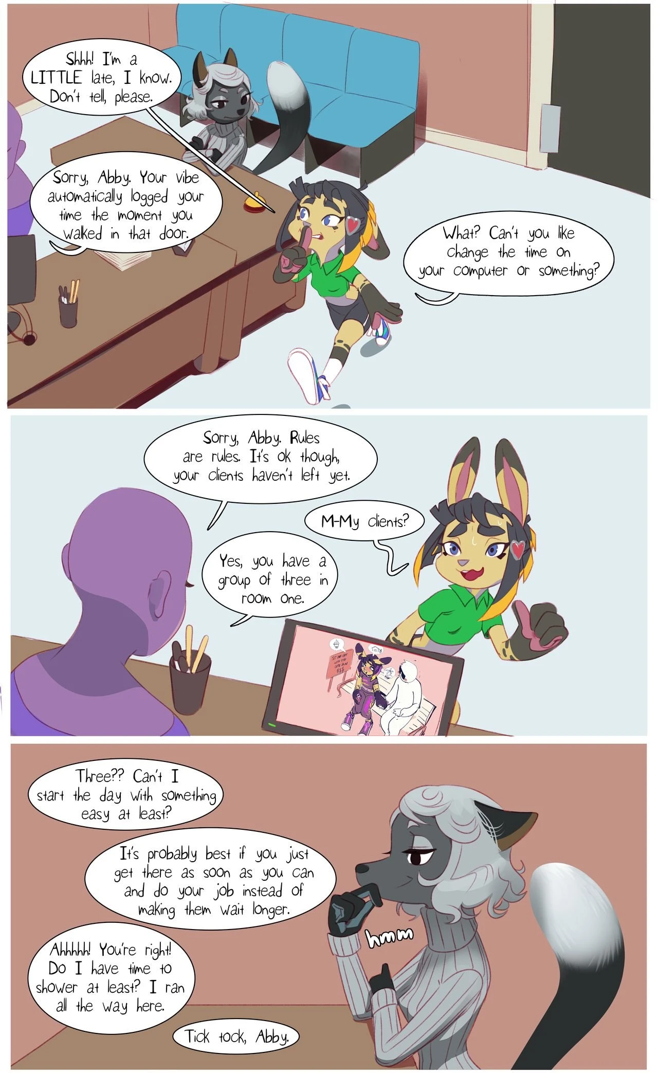 Three Hamigos porn comic picture 3