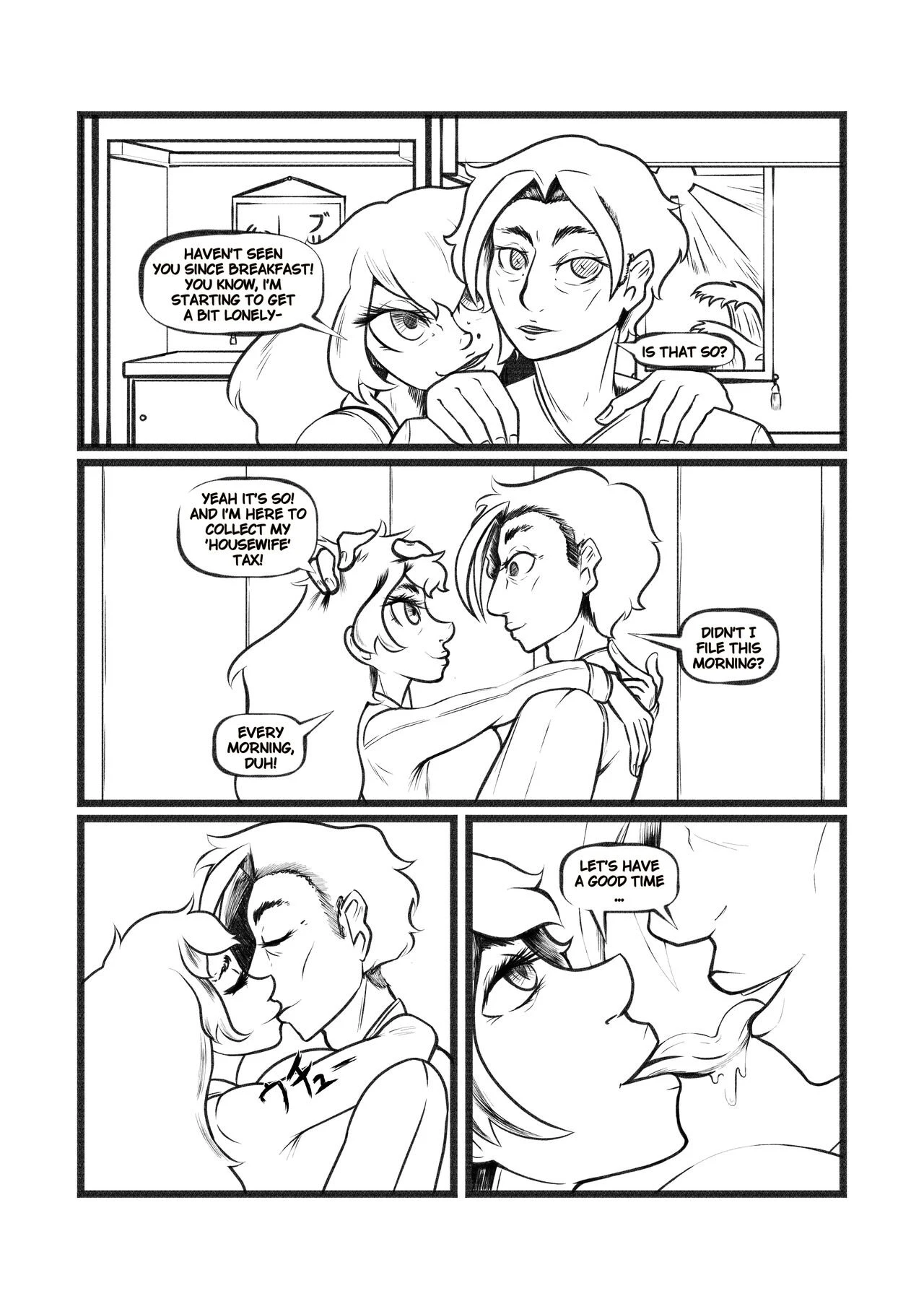 Three in the Afternoon porn comic picture 2