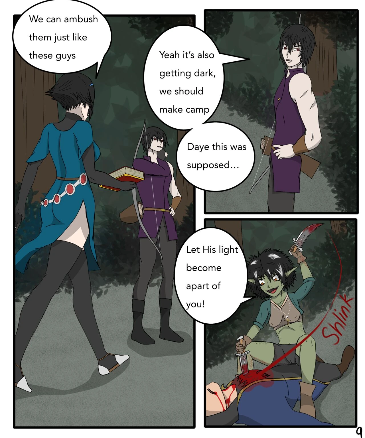 Three's Company- D&D One Shot porn comic picture 10