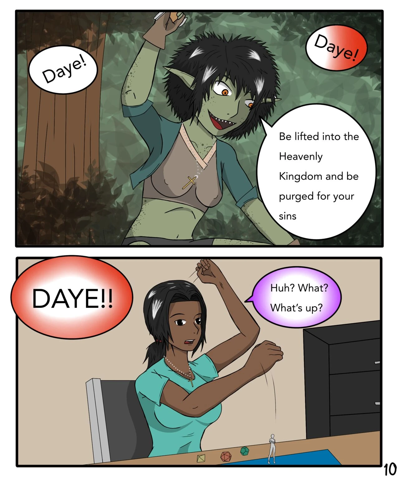 Three's Company- D&D One Shot porn comic picture 11