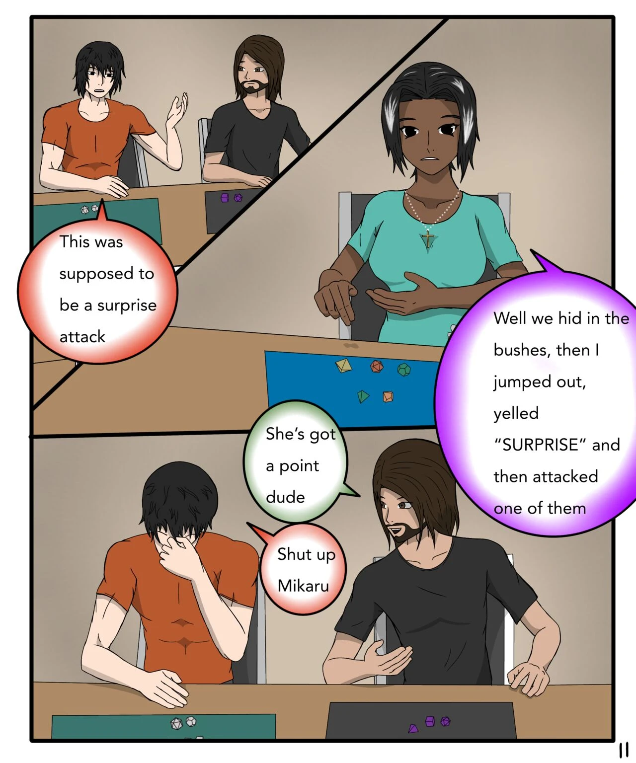 Three's Company- D&D One Shot porn comic picture 12