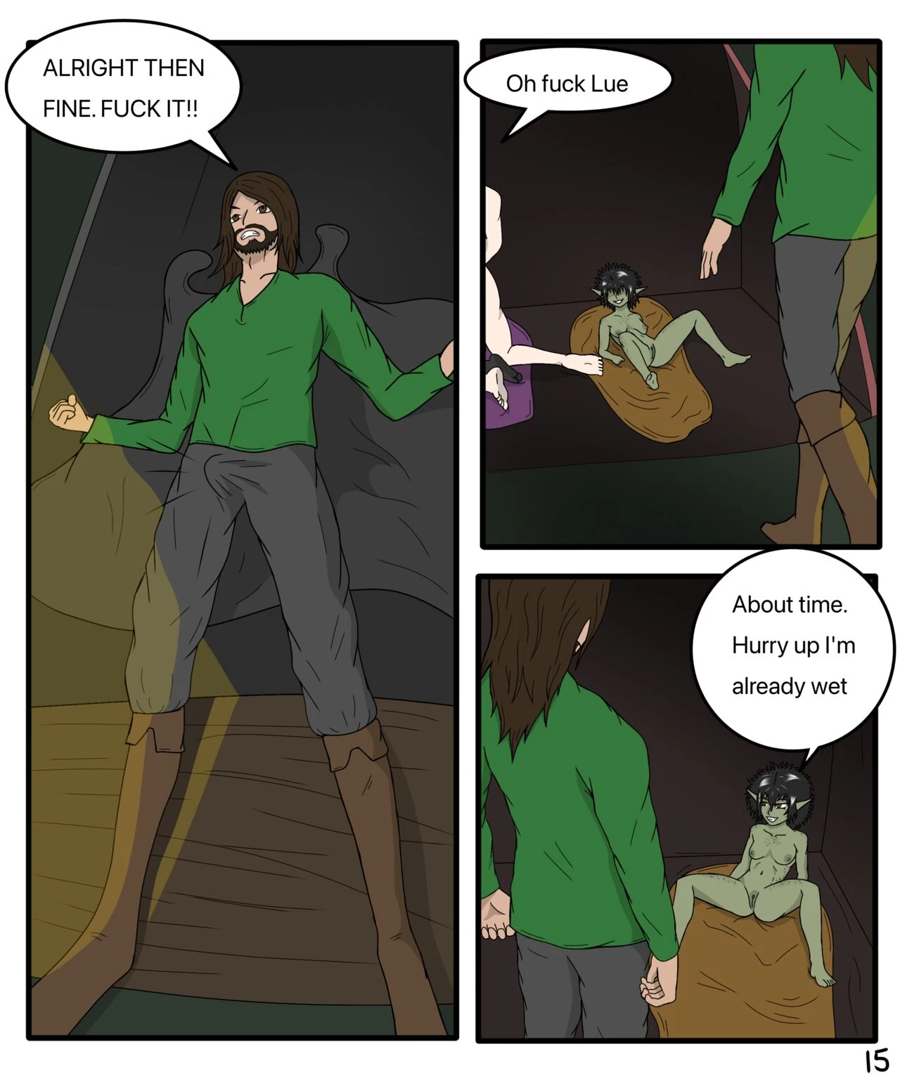 Three's Company- D&D One Shot porn comic picture 16