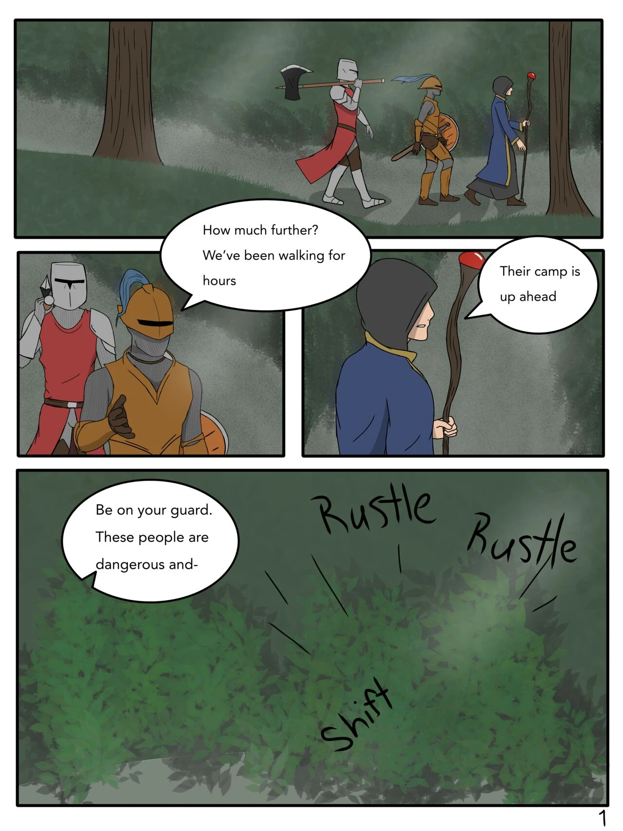 Three's Company- D&D One Shot porn comic picture 2