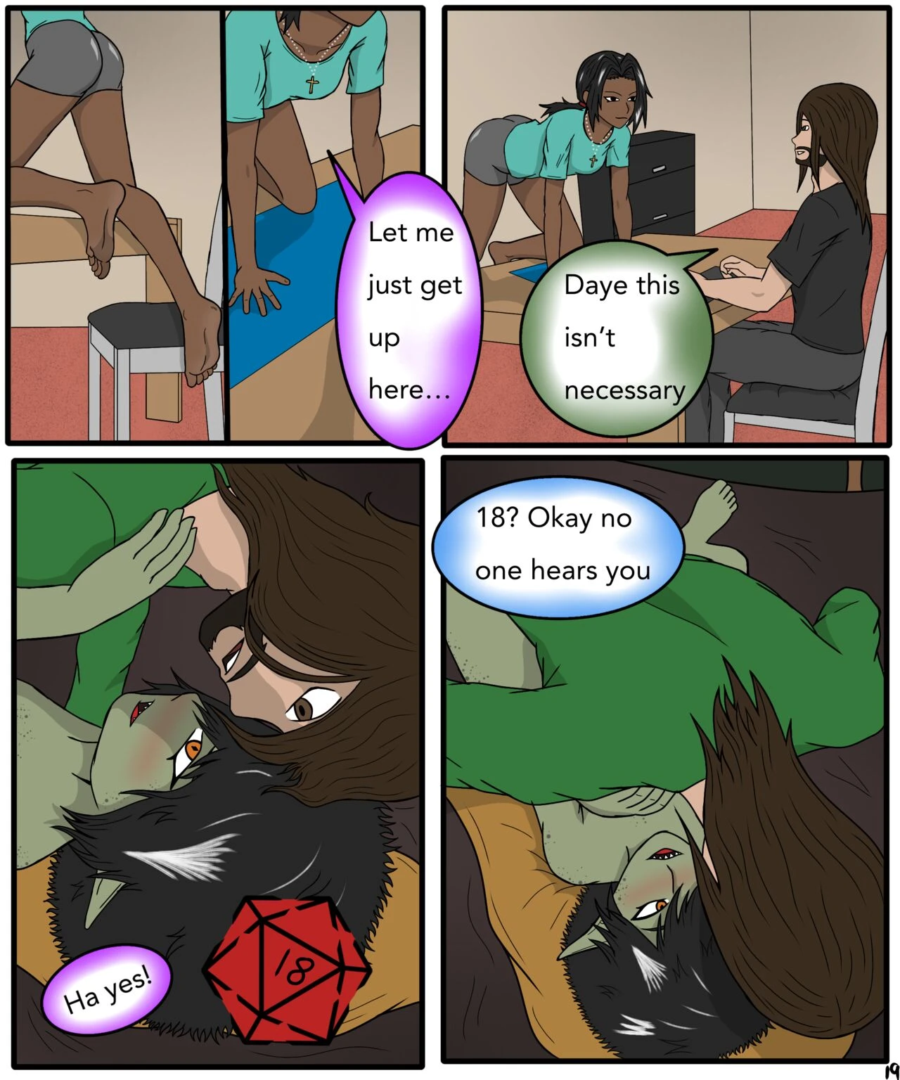 Three's Company- D&D One Shot porn comic picture 20