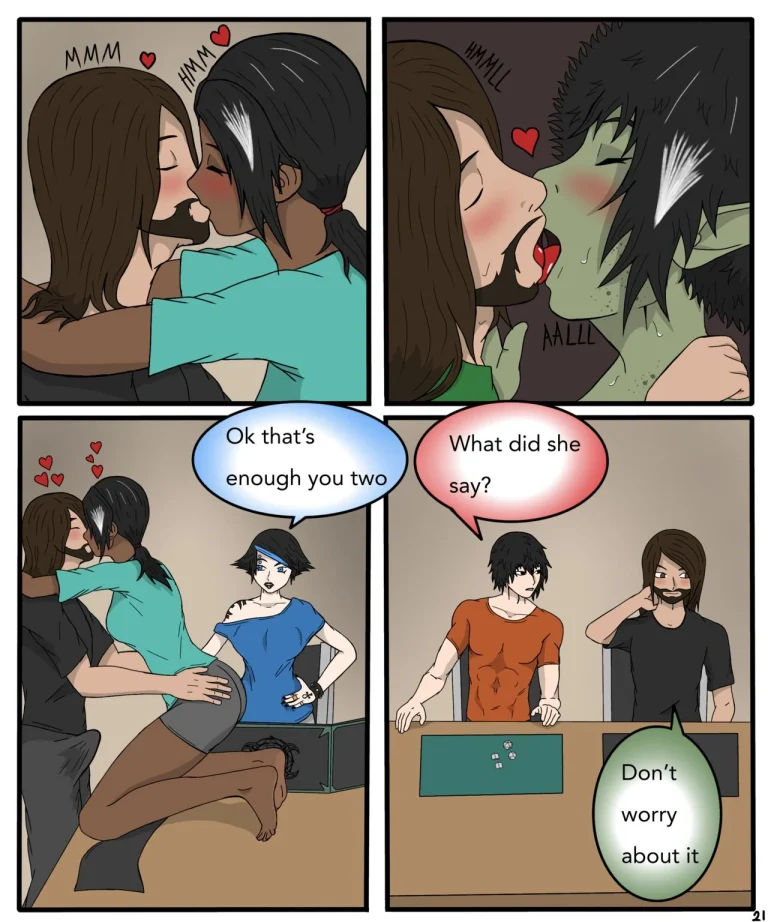 Three's Company- D&D One Shot porn comic picture 22