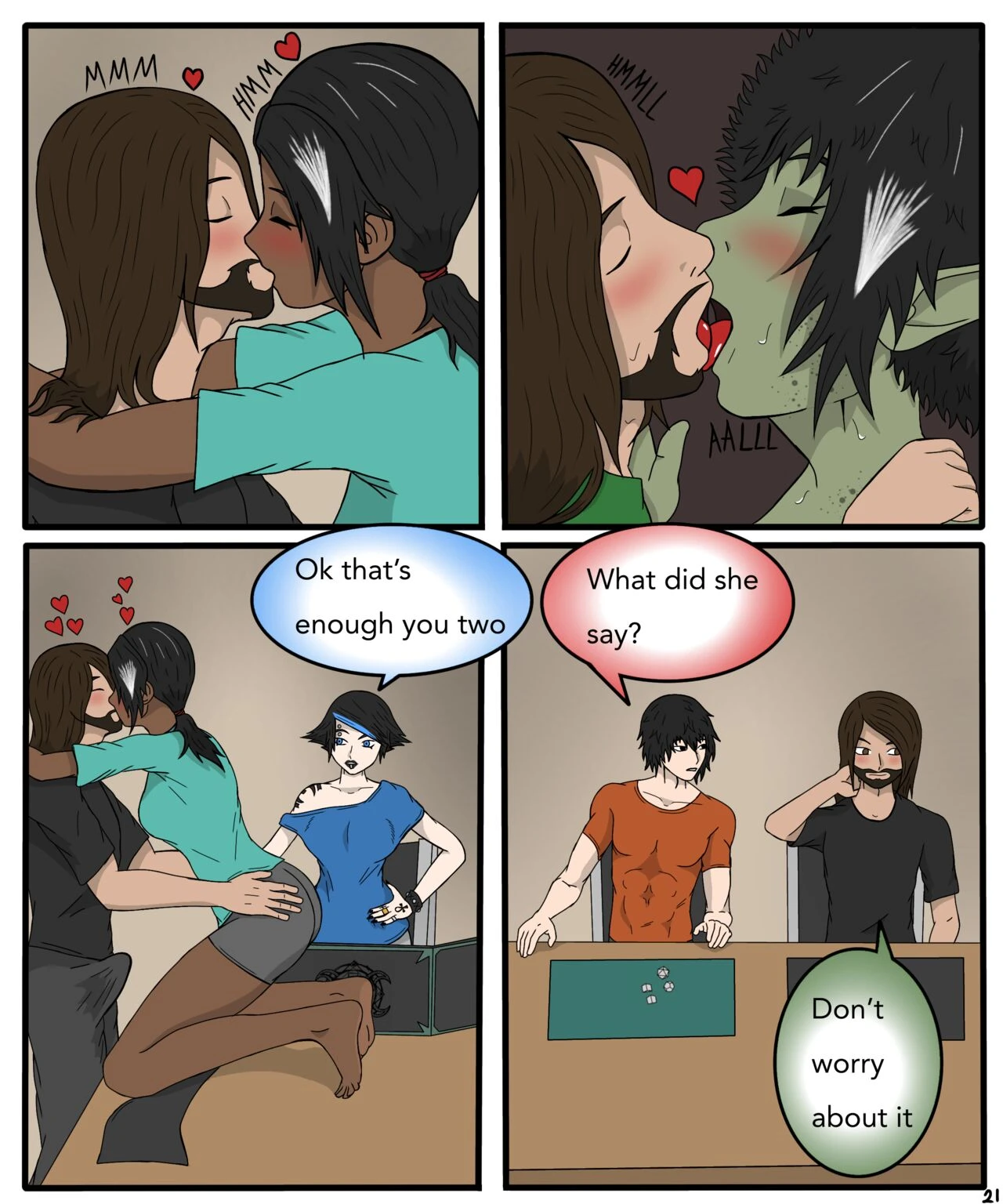 Three's Company- D&D One Shot porn comic picture 22