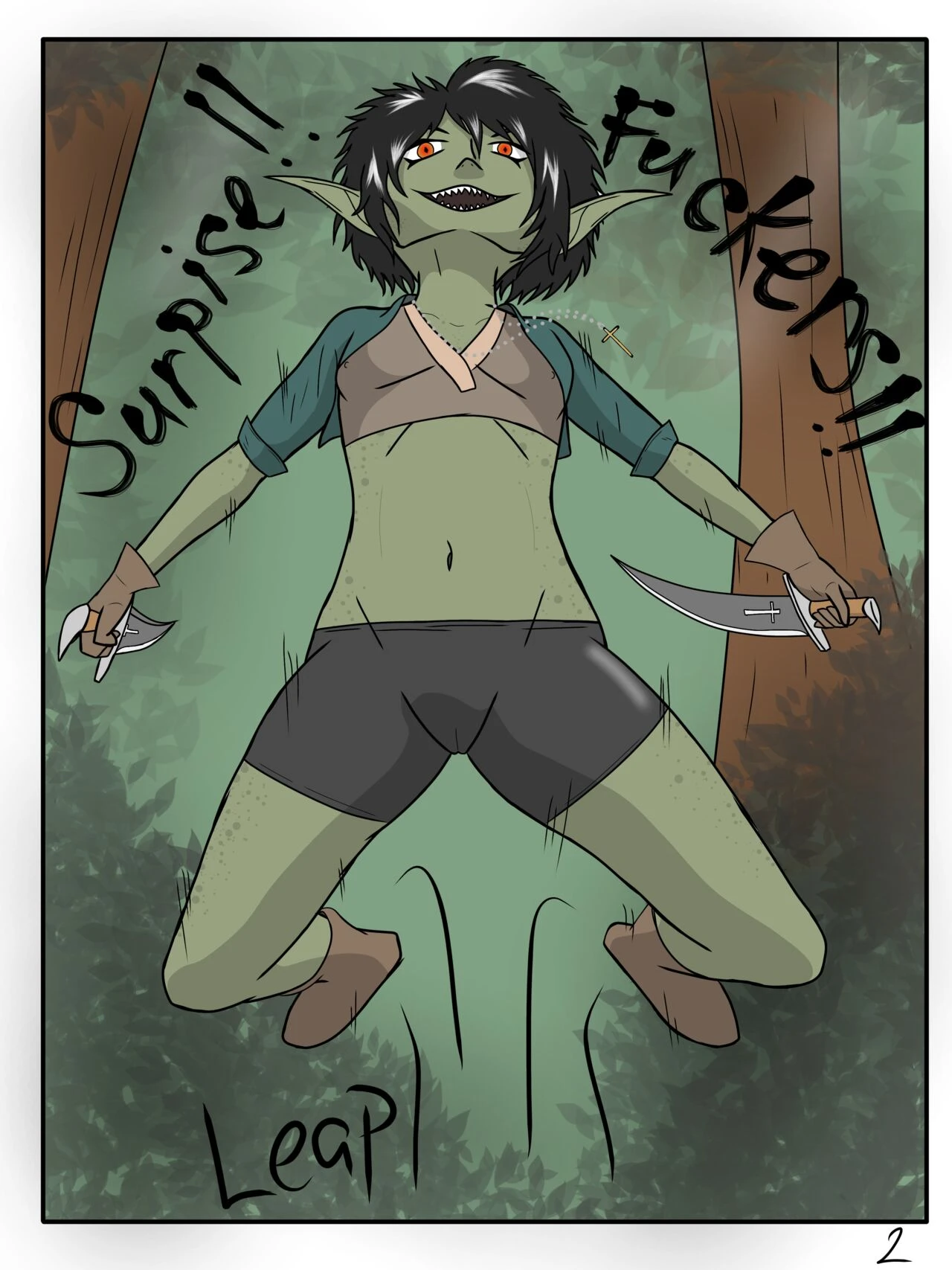 Three's Company- D&D One Shot porn comic picture 3