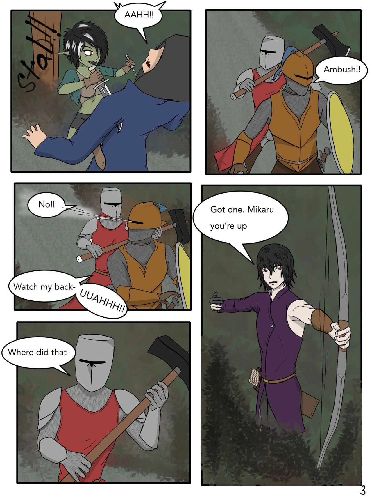 Three's Company- D&D One Shot porn comic picture 4