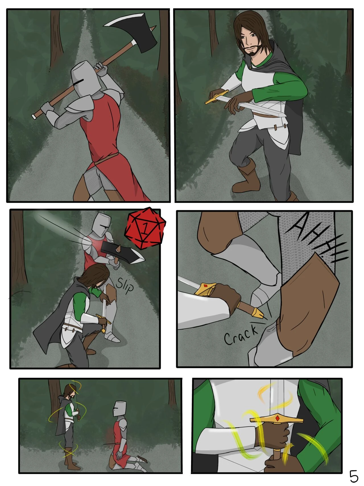 Three's Company- D&D One Shot porn comic picture 6