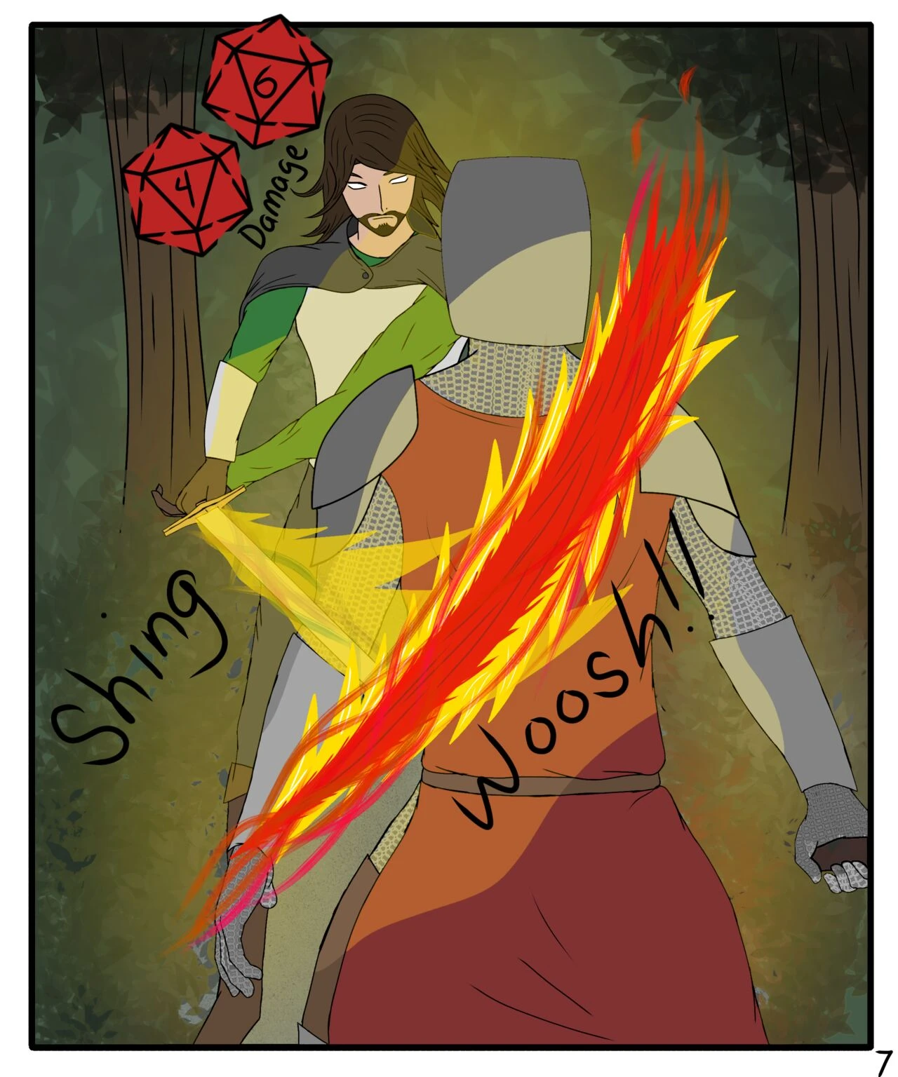 Three's Company- D&D One Shot porn comic picture 8