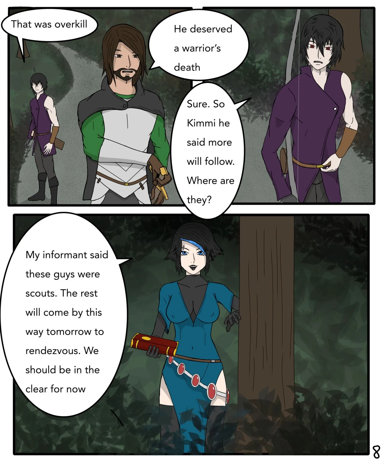 Three's Company- D&D One Shot porn comic picture 9