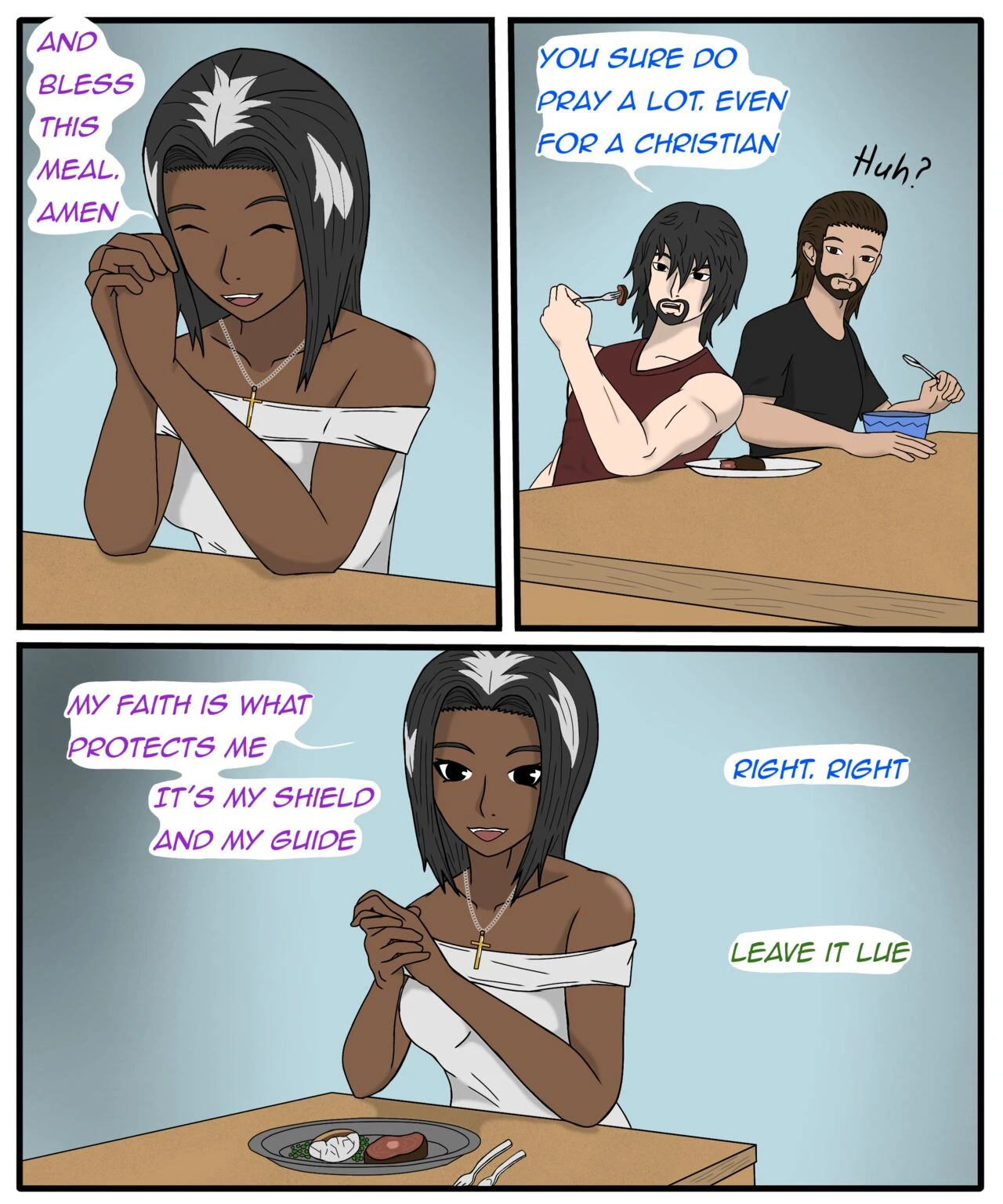 Three's Company- Oh Lord porn comic picture 9