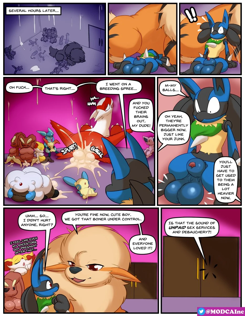 Throbbing Knots #2 porn comic picture 19