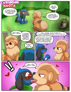 Throbbing Knots porn comic picture 1