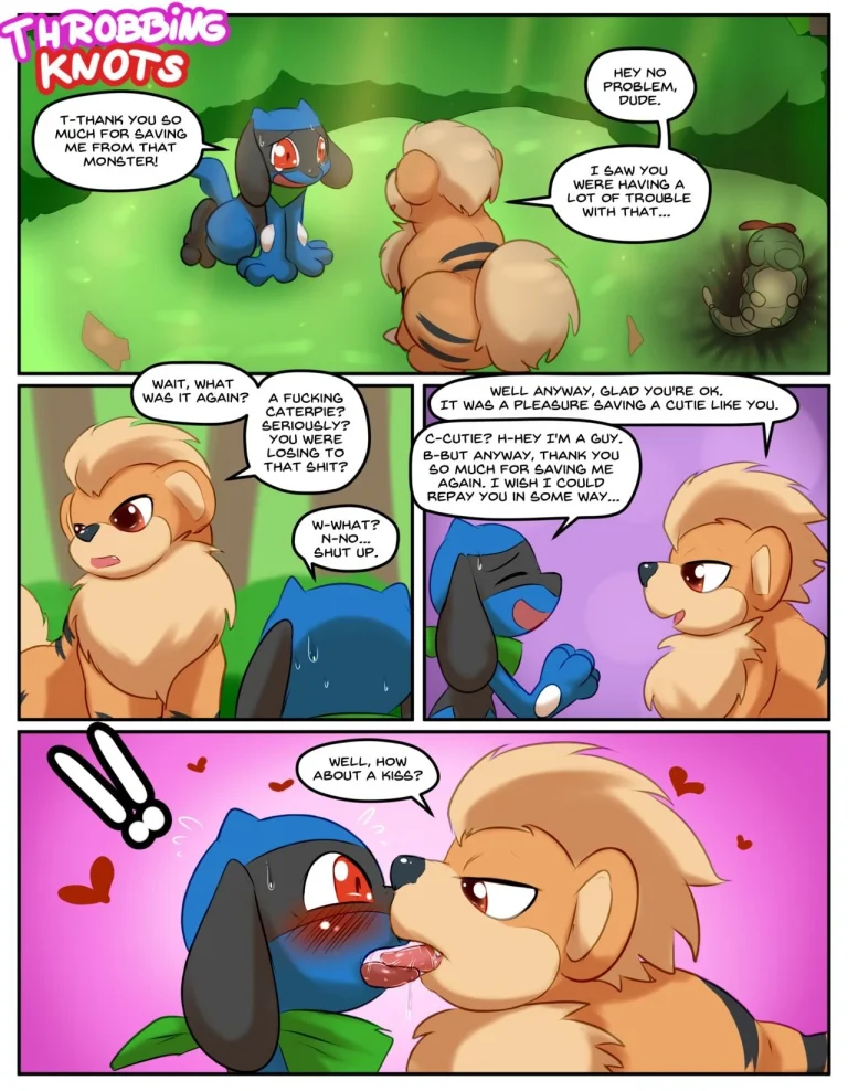 Throbbing Knots porn comic picture 1