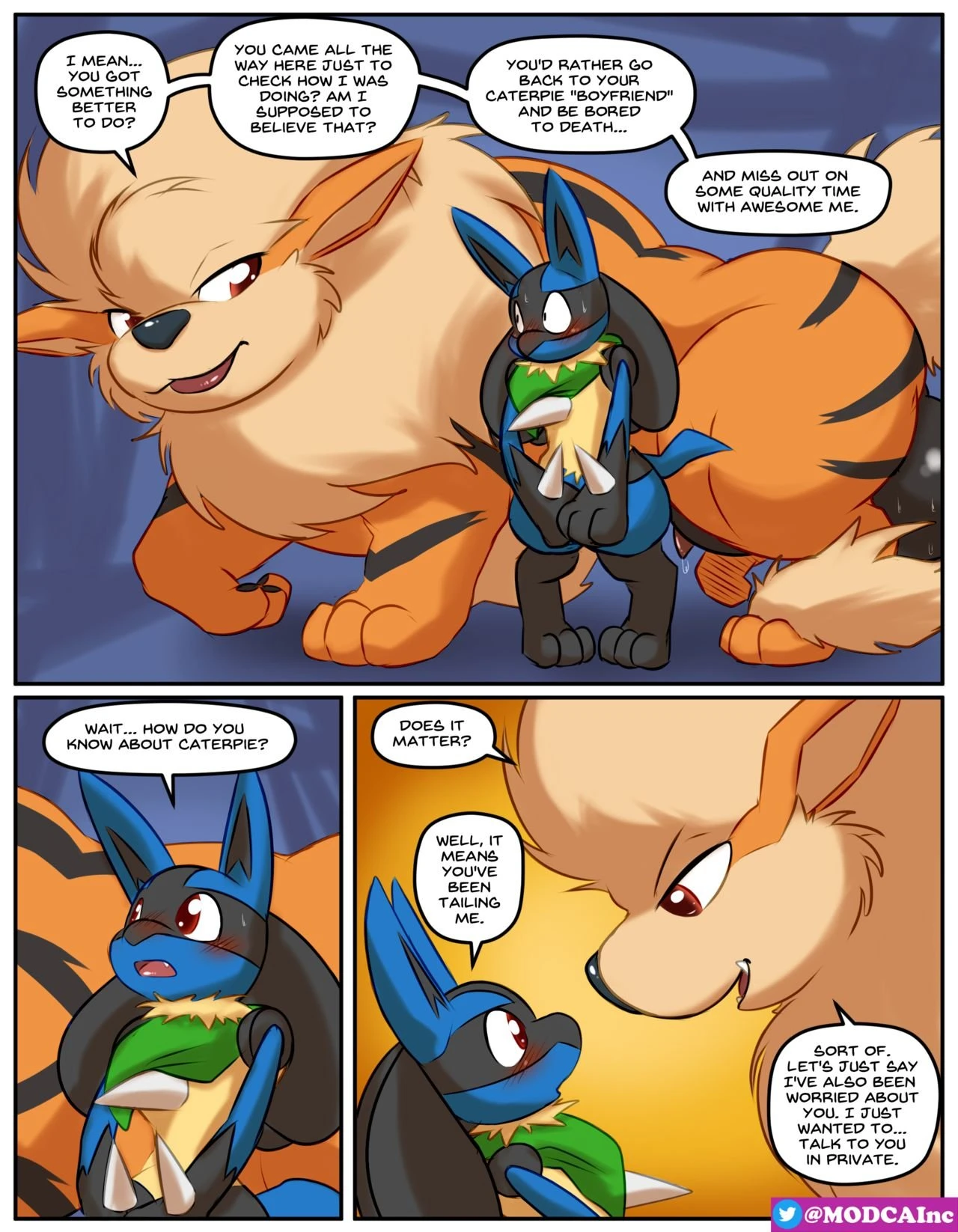 Throbbing Knots porn comic picture 14