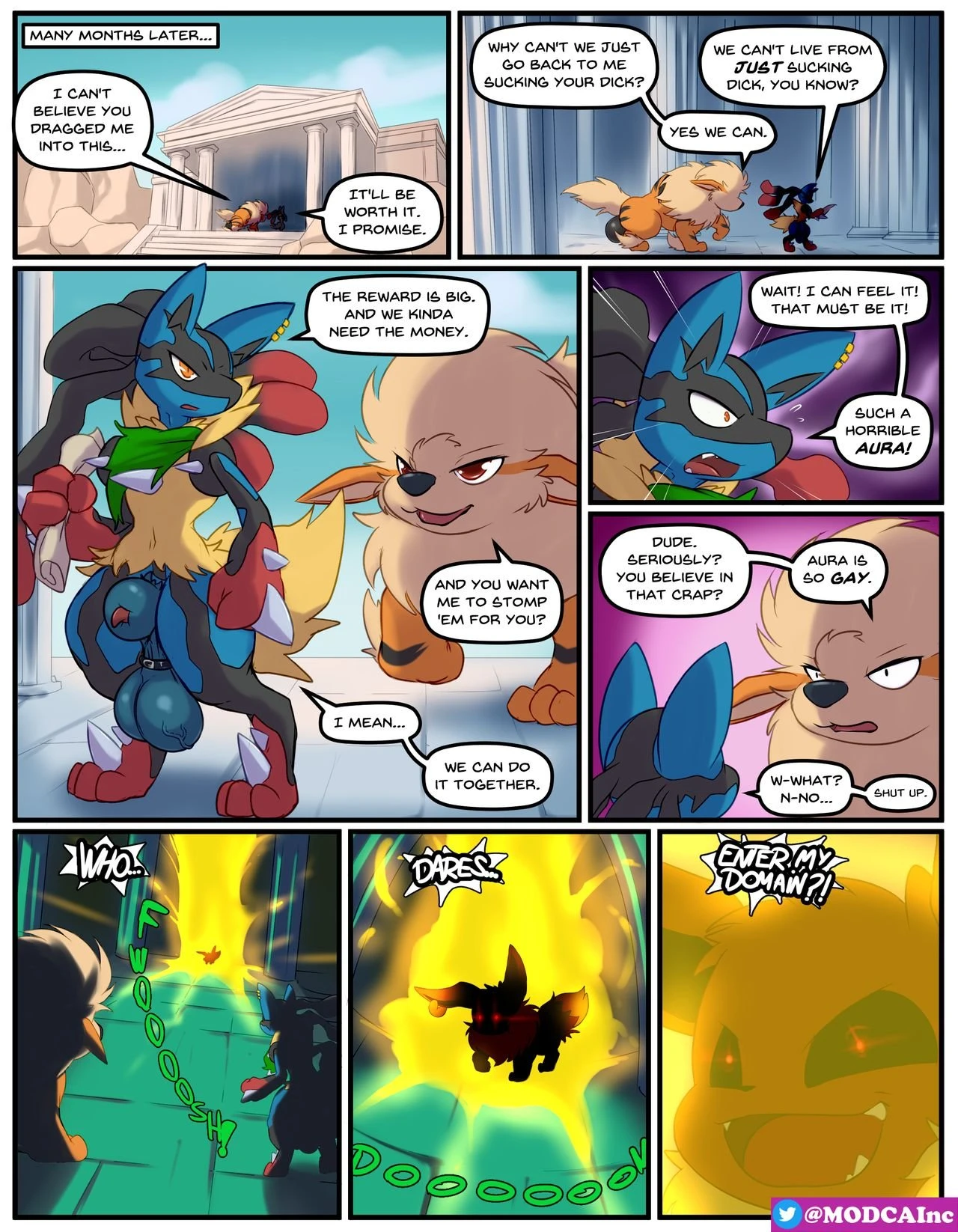 Throbbing Knots porn comic picture 60