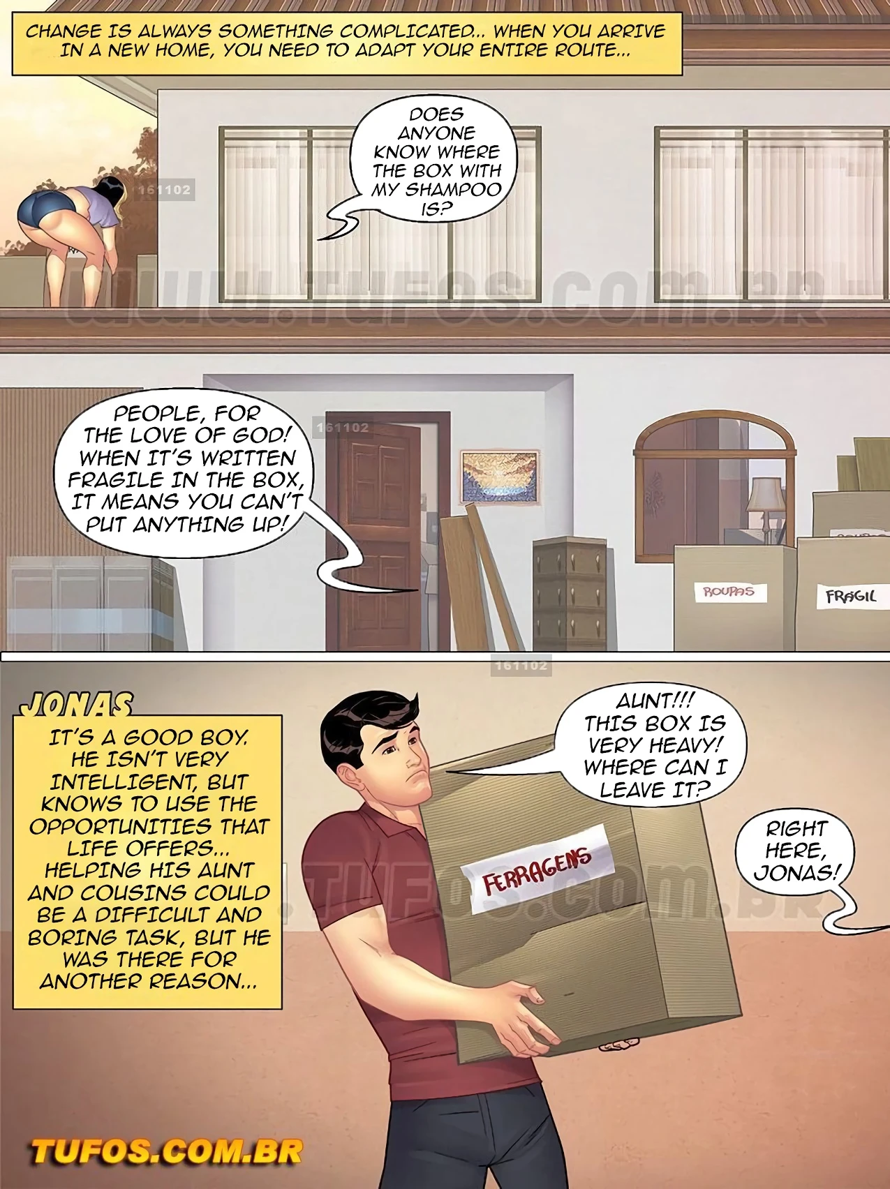 Tia, Prima & Cia 1-3 porn comic picture 2