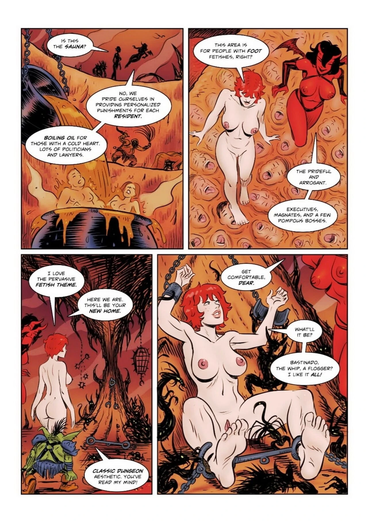 Tickles porn comic picture 4